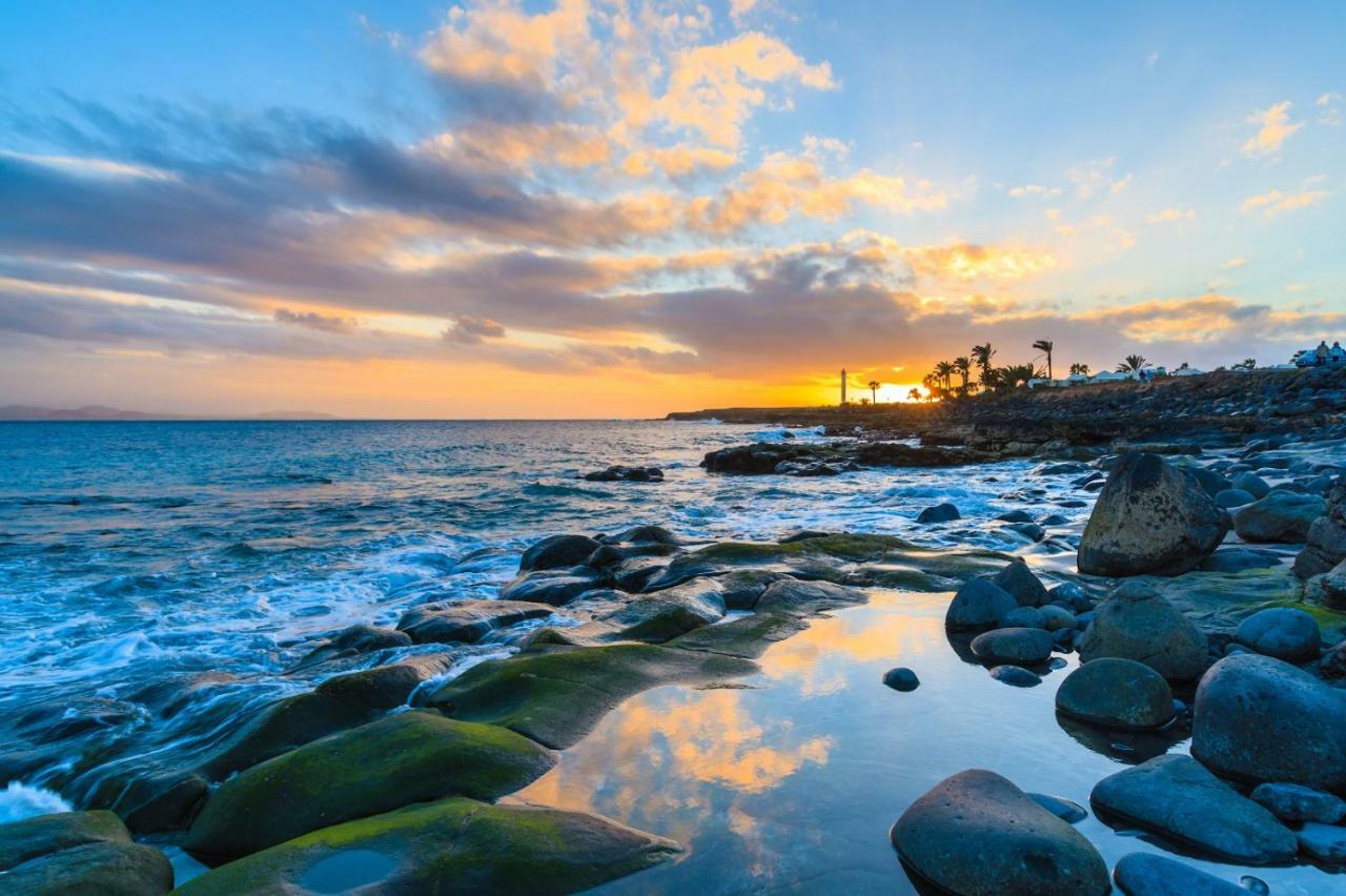 Luxury Casa Playa Roca Bord De Mer Costa Teguise Buitenkant foto